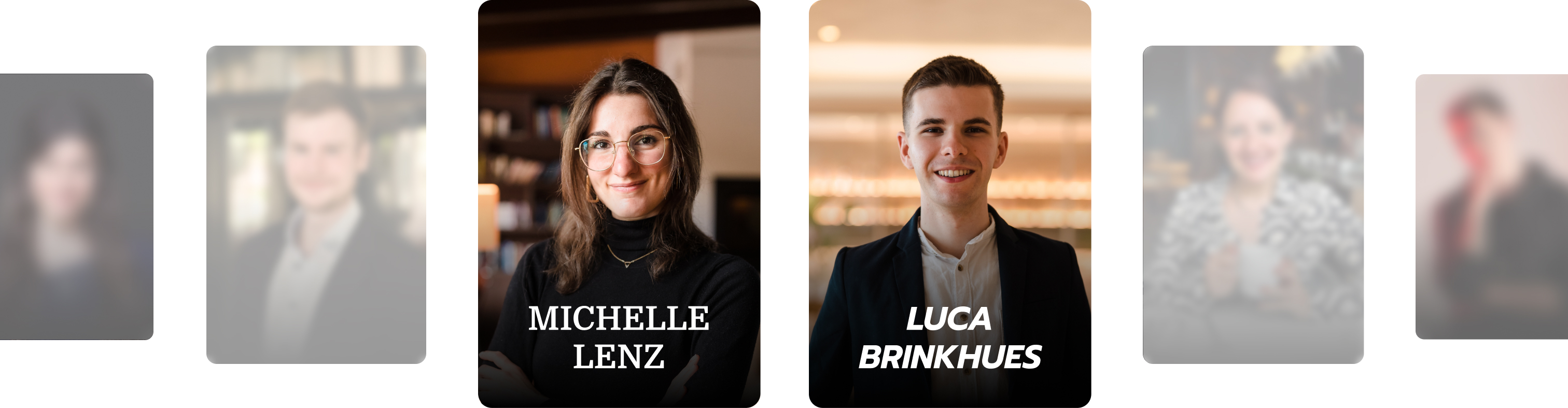 Luca Brinkhues und Michelle Lenz